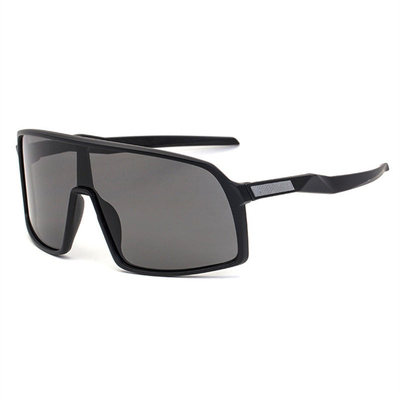 New Colorful Bicycle Windproof Cycling Sunglasses One-Piece Women's Sunglasses European And American Fashion Sports Sunglasses