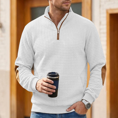 Mens Casual Long-sleeve Hoodie Top