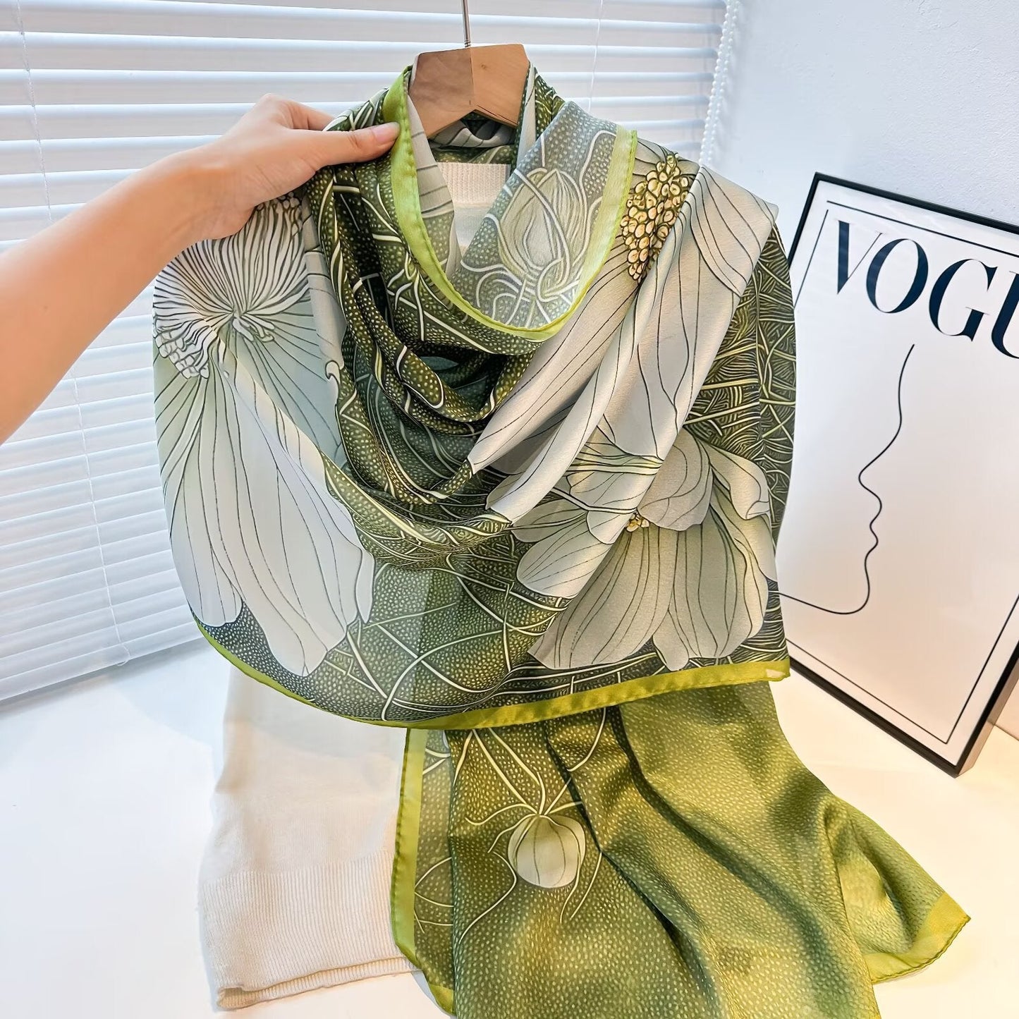 Silk Sun-protection Versatile Beach Scarf
