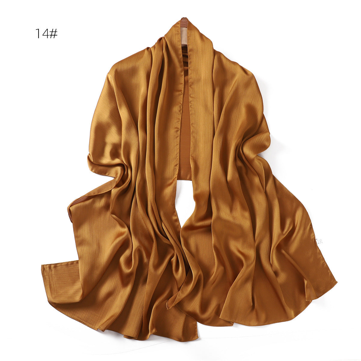 Solid-color Womens Summer Shawl Sunscreen Scarf