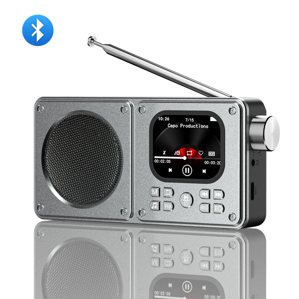 Professional MP3MP4 Radio Bluetooth Speaker Portable Multimedia Player