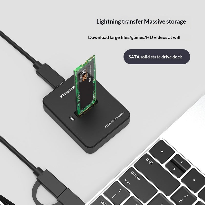 Laptop SSD External Mobile Hard Drive Enclosure Socket