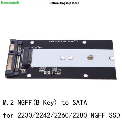 MSATAm2 N Solid State Hard Disk SSD Adapter Card