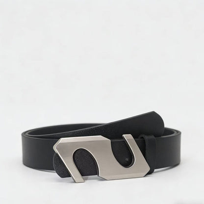 Retro Rad Brown Wide Leather Belt With A Premium Feel