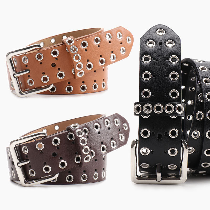 Casual Hollow Women's Denim Belt