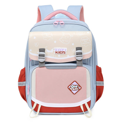 Schoolbag Burden Reduction Spine Protection Lightweight And Large Capacity Backpack
