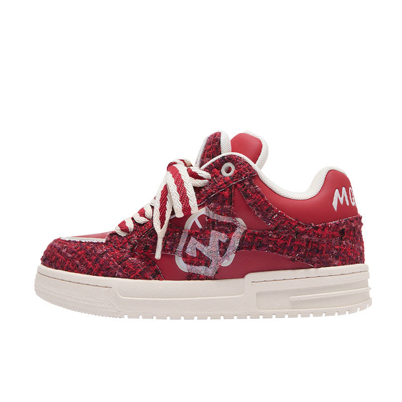 Women's Creative All-match Printed Flat Sneakers