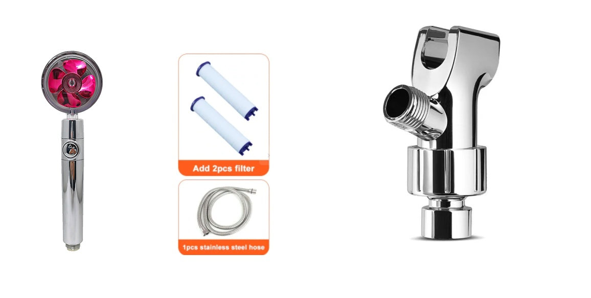 360 Rotating Water Saving Shower Head