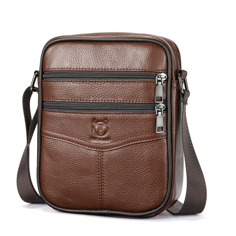 Single-shoulder Crossbody Bag Made Of Top-grain Leather With A Premium Feel