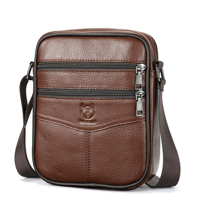 Single-shoulder Crossbody Bag Made Of Top-grain Leather With A Premium Feel
