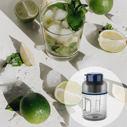 1500ml Portable Handheld Blender Cup for Fruit Mixing