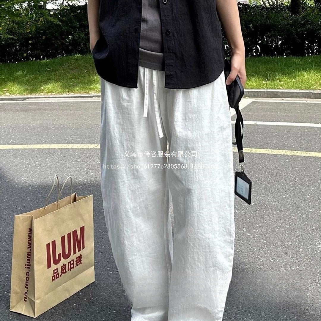 Mens Lightweight, Breathable Linen Pants