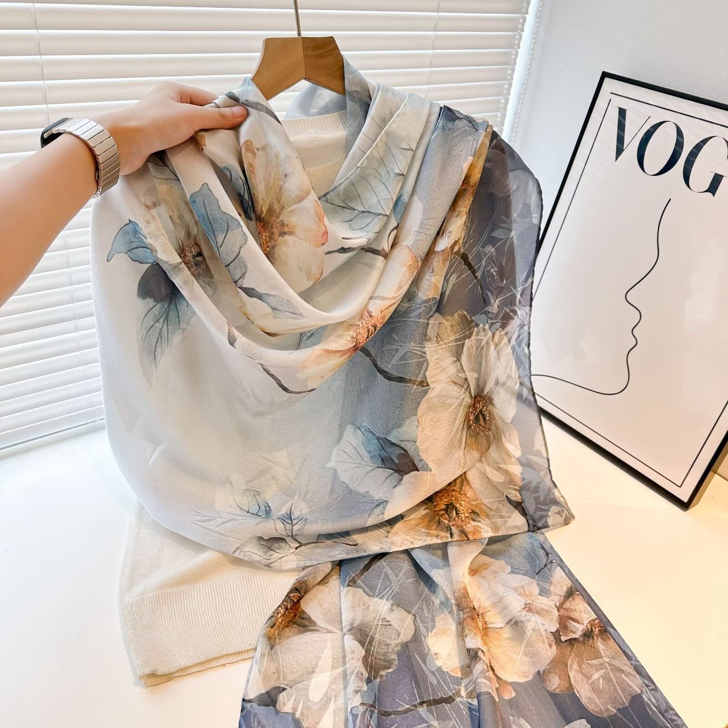 Silk Sun-protection Versatile Beach Scarf