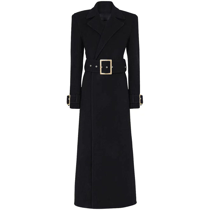 New Fallwinter Long Casual Wool Coat