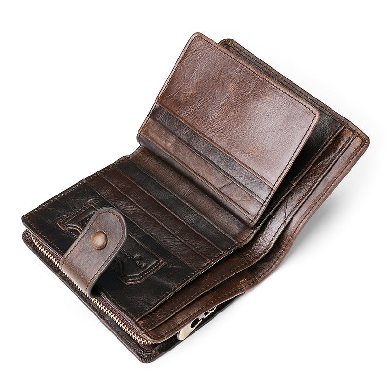 Multi Functional Leather Mens Wallet