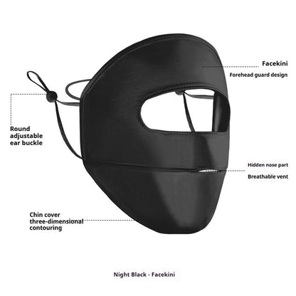 Sunscreen Face Mask For Women Summer UV Protection
