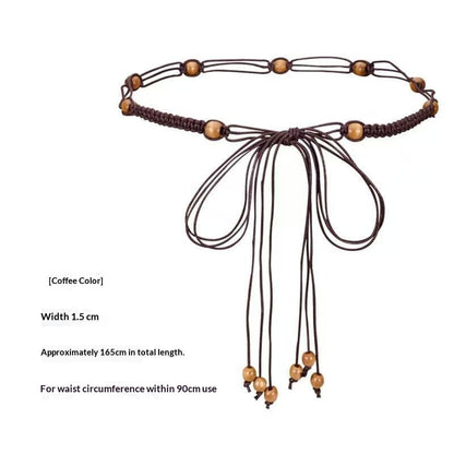 Bohemian Woven Waist Chain Womens Skirt Belt
