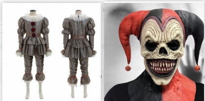 Halloween costume clown