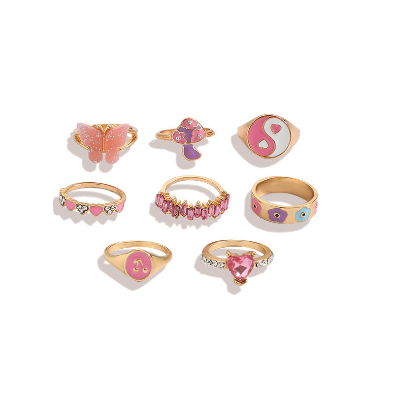 Color Drip Fashion Ring