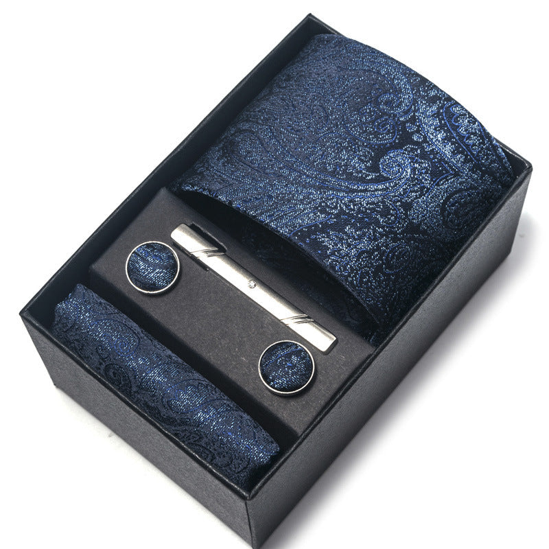 Direct-supply Mens Polyester Yarn-dyed Jacquard Formal Tie