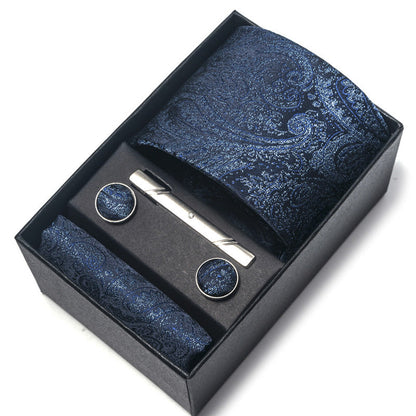 Direct-supply Mens Polyester Yarn-dyed Jacquard Formal Tie