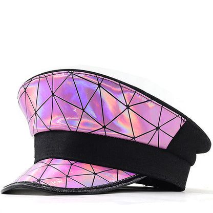 Women's Rose Leather Photography Party Wedding Hat