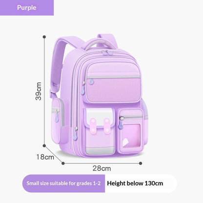 Elementary School Spine-Protecting Backpack