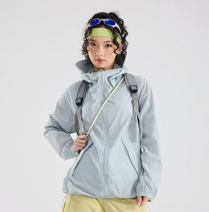 Ice-silk Sun-protective Clothing Lightweight Outdoor Mountain-style Sun Jacket
