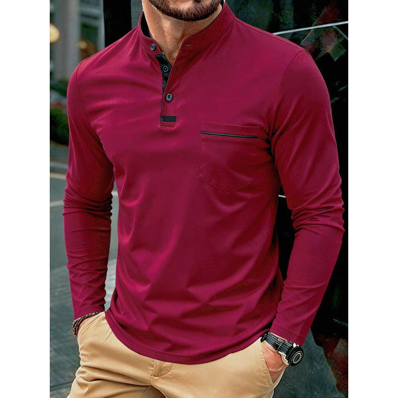 Mens Lightweight Comfortable Casual Polo Shirt