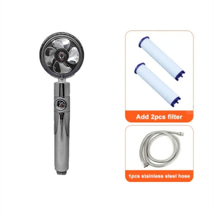 360 Rotating Water Saving Shower Head