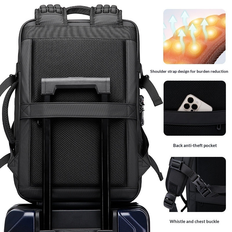 Mens Backpack Vacuum Compression Backpack