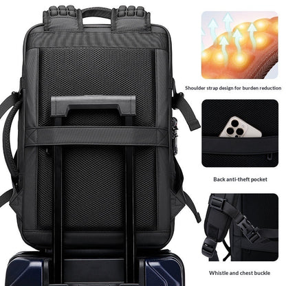 Mens Backpack Vacuum Compression Backpack