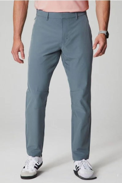 Casual Truly Slim-fit Plus-size Solid-color Mens Dress Pants
