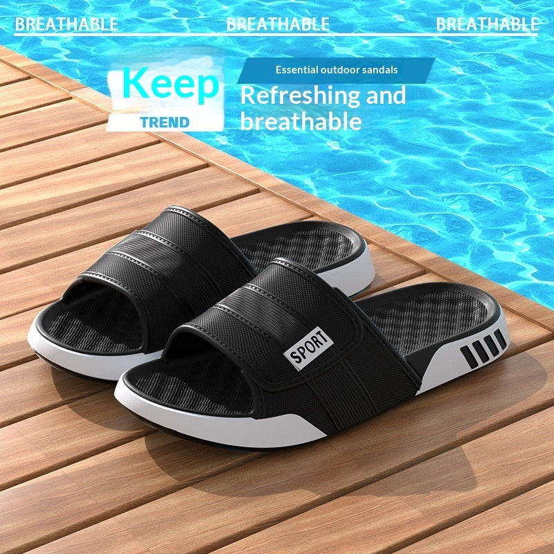 Plush-feel Slippers For Mendurable And Ideal For Summer Indoor Use