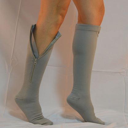 Gradient-compression Leg-slimming And Shaping Compression Calf Socks