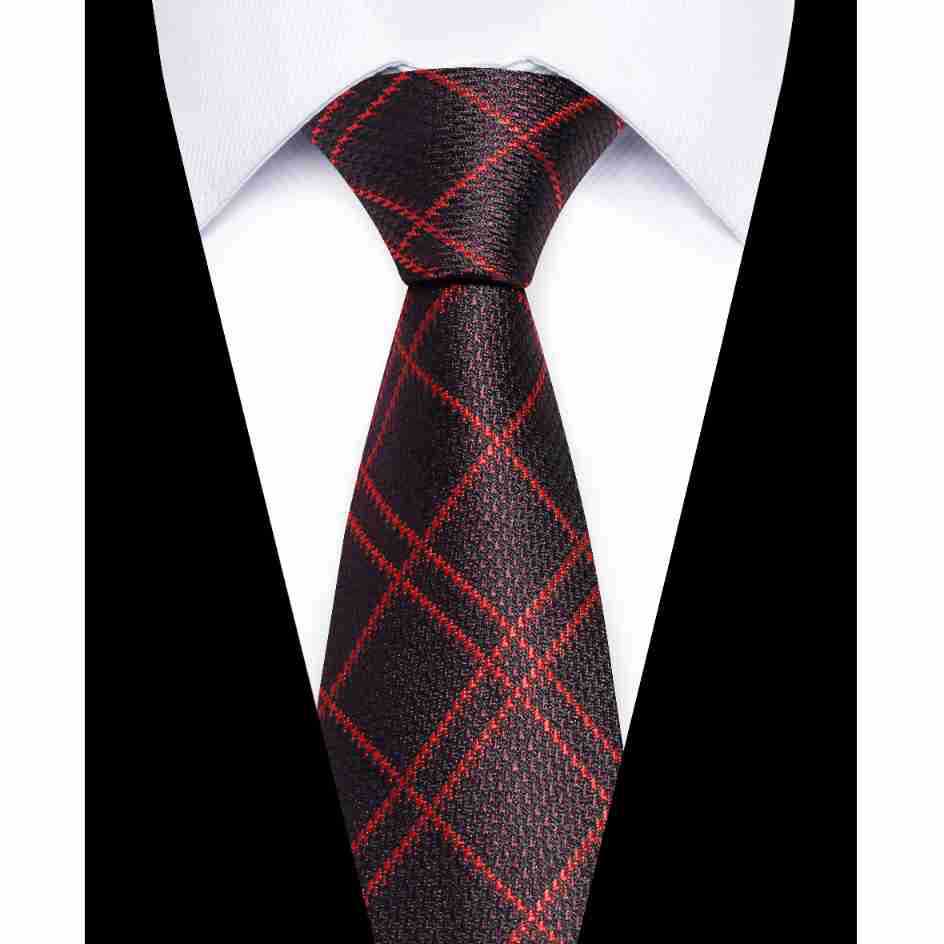 Usiness Striped Hand-stitched Polyester Tie