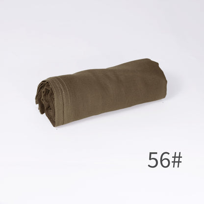 Modal Breathable Scarf Womens Solid Color