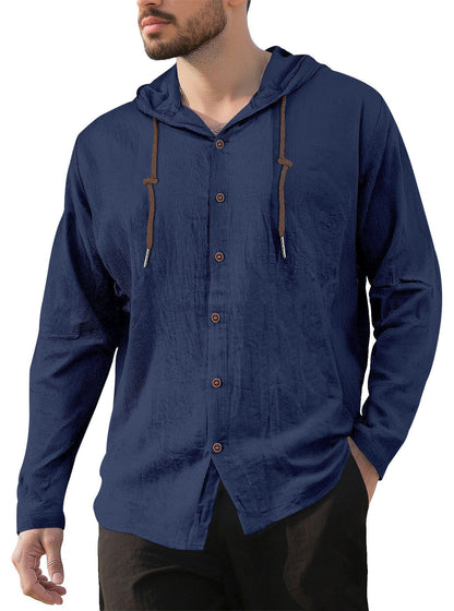 Casual Relaxed-fit Breathable Quick-drying Long-sleeve Shirt