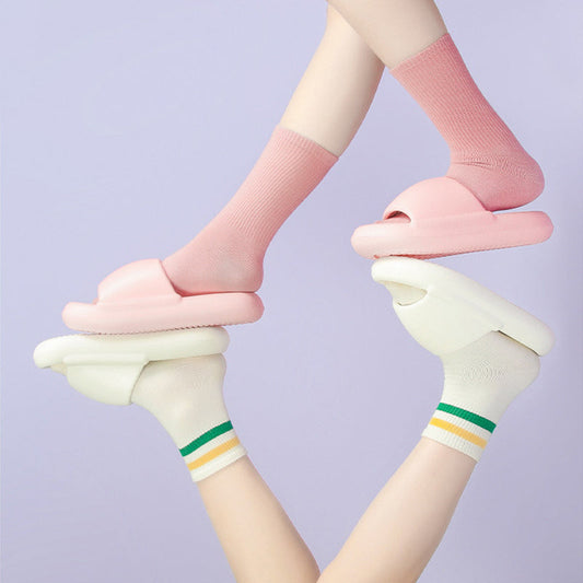 Summer Waterproof Indoor Slippers Thick Soles
