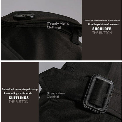 Loose-fitting Long Single-breasted Casual And Stylish Plus-size Coat