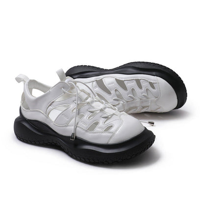 Closed Toe Platform Sports Sandals