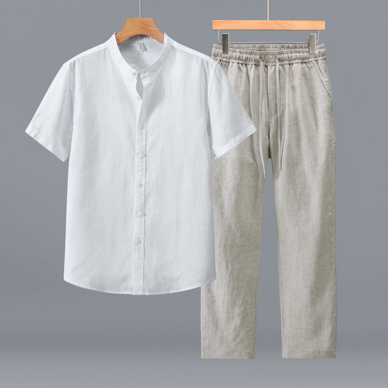 Tencel Linen Casual Mens Suit