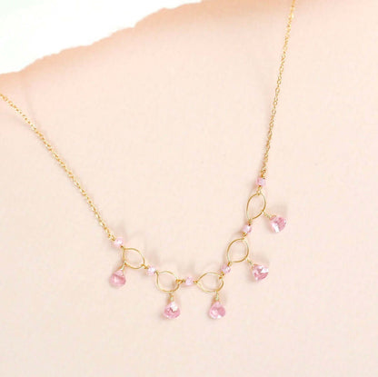 Green Onyx Mini Sparkler Necklace