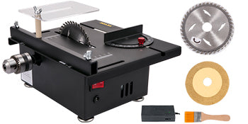 Mini Desktop Table Saw Kit - Adjustable Circular Cutter for DIY Crafting