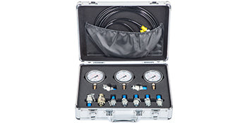 Portable 0-60Mpa Hydraulic Pressure Gauge Test Kit with Digital Manometer for Accurate Measurements and Easy Excavator Maintenance