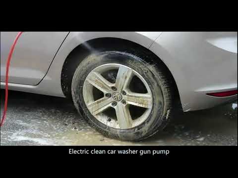 12V High-Pressure Car Washer Gun Pump - Portable Electric Car Cleaning Device for Effective Car Care and Washing