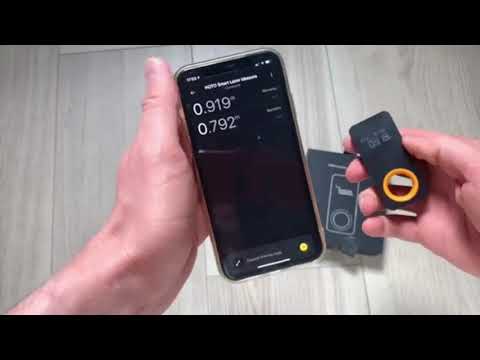 Smart Laser Tape Measure with OLED Display - 30M Range, App Connectivity for Drawing and Measurements