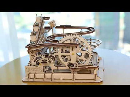 Robotime DIY 3D Wooden Puzzle Marble Run Assembly Model Building Block Stem Toy For Kids Adult for Christmas