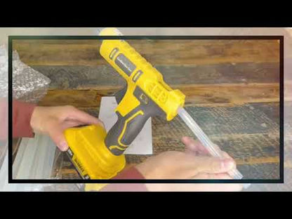 Versatile Cordless Electric Handheld Glue Gun Kit with Anti-Scald Nozzle and 12 Sticks for Dewalt - Your Ultimate Repair and DIY Companion