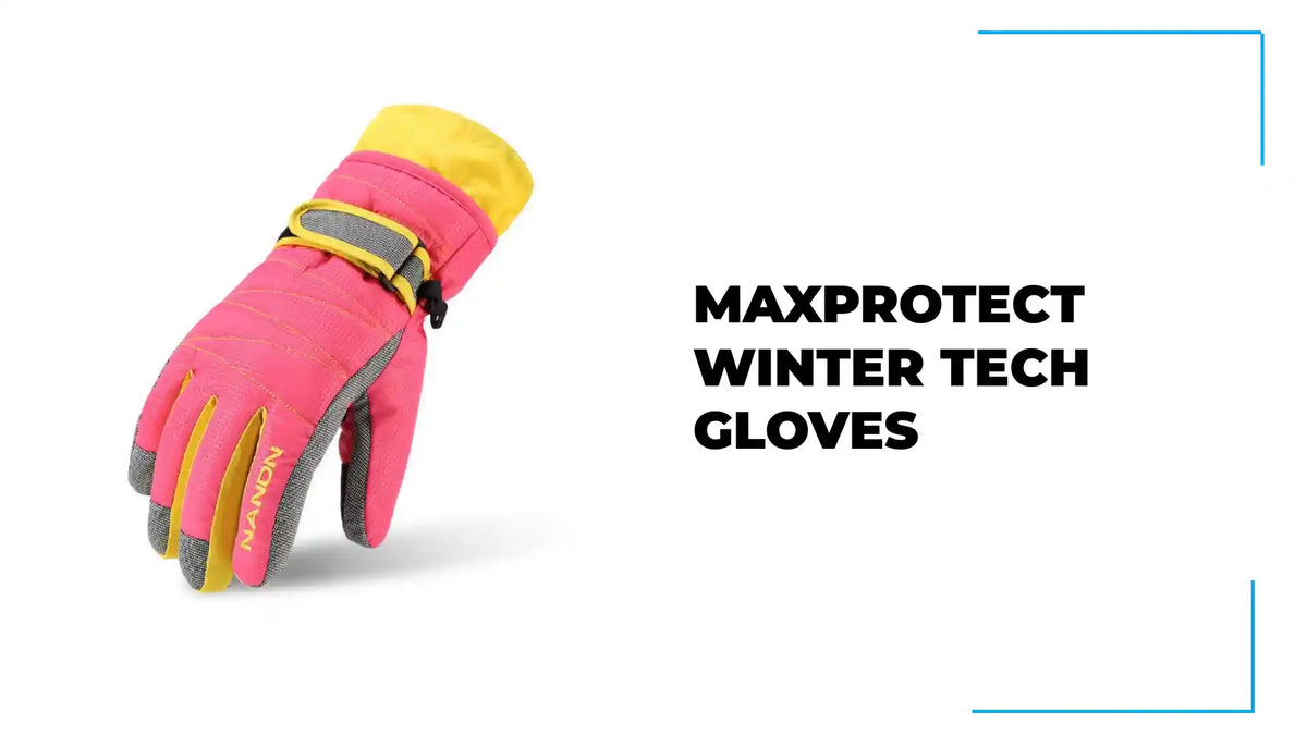 MaxProtect Winter Tech Gloves by@Outfy